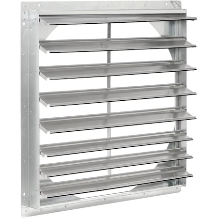 Global Industrial Aluminum/Steel Shutter For 30 Guard Mounted Exhaust Fan 245717